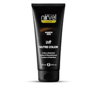 Nirvel NUTRE COLOR Marrón intenso 200 mL Mascarilla Profesional - Coloración temporal - Nutrición y brillo
