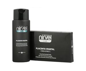 Nirvel Pack Control Caída Placenta 10 Ampollas + Champú 250 ml. Fortificante