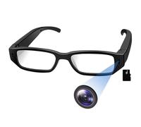 Nisanmoon Gafa Cámara Oculta, Gafas de Vídeo Cámara Espía HD 1080P para Deporte, Tomar Foto/Vídeo/Bucle de Grabación para Bicicleta y Motocicleta de Conducción