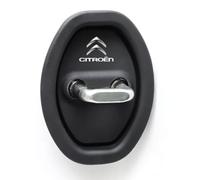 NISANNI 4 Piezas Cubierta Cerradura Puerta para Citroen C8 C6 C5 C4L C4 C3 C2 C1, Antioxidante y Anticorrosión Protector de Pestillo para Coche Accesorios