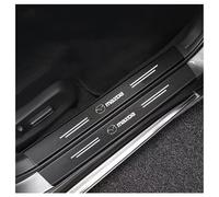 NISANNI 4 Piezas Protector Umbral Puerta de Coche para Mazda CX-5 CX-7 CX-8 M6 MX5 RX7 RX8 A8 CX9 X MX, Puerta Estribos Coche Pegatinas Bienvenidos Pedal Auto Accesorio