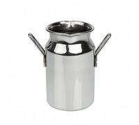 nisbets CL209 Mini Milk Churn tamaño mediano de acero inoxidable, 120 ml, 4,25 oz, 45 diámetro x 80 mm H