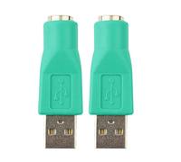 Nishiyuenyi 2 Piezas Adaptador USB Convertidor USB a Conector USB2.0 Macho a Hembra Adaptador para Periféricos USB Permite Usar Teclado O Ratón /2