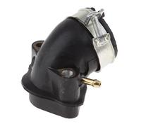 Nishiyuenyi 2 Piezas Brida de Admisión de Carburador Adaptador Colector Tubo Brida Caucho Y Conexión Al Cilindro Adecuado para Motor GY6 125cc 150cc Cuat, 3 piezas