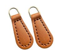 Nishiyuenyi 2 Tiradores de Cremallera para Bolsos, Botas, Bolsos, Equipaje, MarrÓn