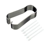 Nishiyuenyi 5 Piezas Punta para Tableta Recambio Bolígrafo Nib Kit de Reparación Herramienta de Extracción PP Adecuada para Tabletas Y Laptops Uso Escolar, Blanco