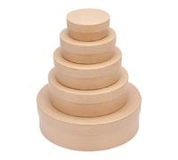 Nishiyuenyi 5x cajas de regalo con tapa para regalos envases de regalos de festival de casos de galletas para pasteles