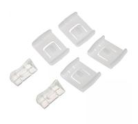 Nishiyuenyi 6 Piezas Guía Deslizante de Asiento Conjunto de Repuesto con Clips Y Guías Riel de Asiento Piezas de Fijación Automotriz Código 435881203A Material Re, 2 piezas
