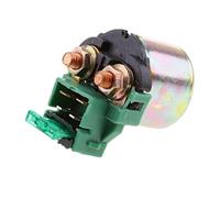 Nishiyuenyi Arrancador Solenoide Motor Interruptor Relé Dispositivo de Encendido Construcción Metálica Fácil Ensamble Adecuado para Repuesto Motocicleta