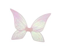 Nishiyuenyi Butterfly Wing de Hada Mariposa Disfraz Ángel Accesorio para Niños Material PP Cómodo Y Ligero con Correas Adecuado para Reuniones Familiares ESP, Rosa