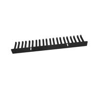 Nishiyuenyi Cable Management Tray Bandeja Organizadora Metálica Montada en Pared Soporte para Cables Y Regletas con Gran Capacidad Y Adecuado para, 20 Ranuras