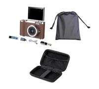Nishiyuenyi Cámara Digital 4K 48MP con Pantalla Giratoria 180 8X Modo Belleza y Transferencia y Video 720P Adecuada para Vlogueo