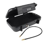 Nishiyuenyi Cofre de Portátil con Asa Desmontable Y Organizador Interno, Negro