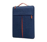 Nishiyuenyi Laptop Estuche con Asa Portátil Maletín para Computadora Cuaderno Oxford Impermeable Adecuada para Escuela Trabajo de Oficina Viajes de Negocios Despl, Azul