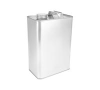 Nishiyuenyi Lata Metálica Estilo F, Lata de Rectangular Multiusos de 4 Litros, Almacenamiento Portátil.