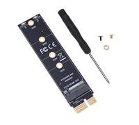 Nishiyuenyi M.2 a Pcie X1 Tarjeta Elevadora SSD Adaptador Pcie a M.2 Expansión a Conversor a M.2 M-Key Soportado Cuerpo Pequeño y Ligero