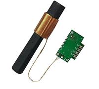 Nishiyuenyi Módulo Receptor DCF77 Módulo Electrónico Radio Antena Integrable en Sistemas Microcontrolados Adecuado para Investigación y Laboratorios, DCF-3850M-800