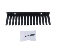 Nishiyuenyi Organizador de Cables Soporte Portacables de Pared con Varias Ranuras Material Metálico Adecuado para Oficina Sala de Estudio, 14 Ranura