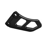 Nishiyuenyi Protector de Cadena de Deslizante Guardacadena Cubierta Deflector Aluminio CNC Anticorrosión y Gran Durabilidad Facilita la Instalación y, Negro