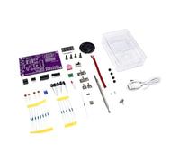 Nishiyuenyi Radio DIY para Kit de Ensamblaje Electrónico Proyecto de Radio con Funciones Avanzadas Soldadura Práctica para Desarrollar Habilidades Técnicas Adecua, con Shell
