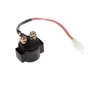 Nishiyuenyi Relé de Arranque Solenoide para Scooter con Motor GY6 Interruptor de Arranque Componente Eléctrico Relé 12v Conector Macho 2 Metal Resistente Ad, 6 piezas