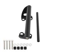 Nishiyuenyi Soporte para Teléfono de Motocicleta Accesorio Universal de Navegación Montaje en Manillar Placa de Soporte Resistente Adecuado para Trabajo Entregas, 12 Mm 22 Mm