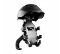 Nishiyuenyi Soporte para Teléfono de Soporte Móvil para Porta Celular de cicleta con Cubierta para Lluvia Sujeción de Anticaída, Soporte para Teléfono De Motocicleta con Visera