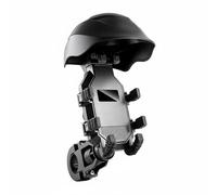 Nishiyuenyi Soporte para Teléfono de Soporte Móvil para Porta Celular de cicleta con Cubierta para Lluvia Sujeción de Anticaída, Soporte para Teléfono De Bicicleta con Visera