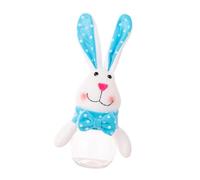 Nishiyuenyi Tarro de Dulces de Pascua, Tarro de con Tapa Hermética, Cuenco para Dulces, Caja de Regalo, Bote de Té para Regalos, Chocolates, Co, Azul 24x7cm, tal como se describe