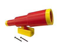 Nishiyuenyi Telescopio Monocular para Niños Telescopio Monocular Juguete Educativo Infantil Ciencia Visión Portátil Ligero Adecuado para Senderismo Observación, Rojo
