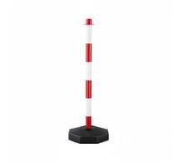 Nishiyuenyi Traffic Cone Poste Movible Separador Barrera Vial Marca Polietileno Base Agua Flexible Adecuado para Viales Señalización de Acceso Públicas Control de Tránsito 80cm