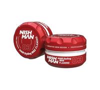 Nishman - 03 Styling Wax Flaming - Pomada para el cabello 150 ml