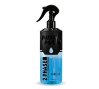NISHMAN Acondicionador Bifásico - Keratin Complex 400ml - Hidratación Perfecta y Estilizado para Todo Tipo de Cabello - Cuidado, Brillo y Desenredado en Uno