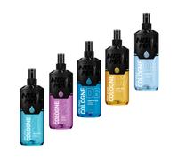 NISHMAN Aftershave Cologne 07 - Gold One 400ml - Loción Refrescante para Después del Afeitado para Hombres - Fragancia de Mandarina Roja, Menta, Aceite de Rosa, Canela - Colonia para Después