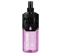 NISHMAN Aftershave Cologne 02 - Storm 400ml - Loción Refrescante para Después del Afeitado para Hombres - Fragancia de Vainilla, Sándalo, Lavanda, Pachulí - Colonia para Después del Afeitado