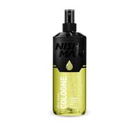 NISHMAN Aftershave Cologne 04 - Lemon 400ml - Loción Refrescante para Después del Afeitado para Hombres - Fragancia de Limón Tradicional, Eucalipto, Rosa, Almizcle - Colonia para Después del Afeitado