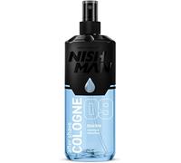 NISHMAN Aftershave Cologne 09 - Marine 400ml - Loción Refrescante para Después del Afeitado para Hombres - Fragancia de Sándalo, Bergamota, Limón, Rosa & Lirio - Colonia para Después del Afeitado