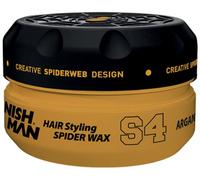 NISHMAN Cera capilar Aqua Spider S4 – Argan, Fijación fuerte – 150 g