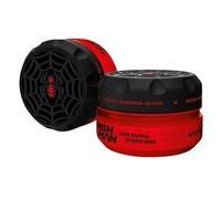 NISHMAN Cera Aqua Spider S6 - Keratin Red 150g - Fijación Fuerte, Acabado Brillante y Estilizado Flexible para Todo Tipo de Cabello - Hidratación Duradera y Cera para el Cabello Fácil de Enjuagar
