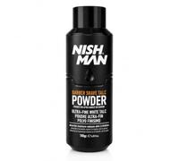 NISHMAN Barber Shave Talk Polvo 180g - Polvo de Afeitado para Barberos y Peluqueros - Experiencia de Afeitado Perfecta, Pre-Afeitado Cómodo & Resultados de Afeitado Suaves