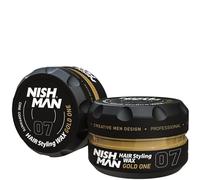 Nishman 07 cera moldeadora de pelo para cabello, aroma Gold One 150 ml