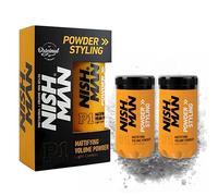 Nishman - Cera matificante en polvo para volumen (2 unidades, con embalaje de espuma)