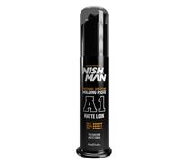 NISHMAN Cera Moldeadora para el Cabello A1 - Matte Look 100ml - Fijación Fuerte, Acabado Mate y Estilizado de Larga Duración para Hombres - Cera Capilar Profesional para Volumen, Textura
