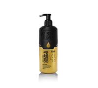 NISHMAN Crema Aftershave Cologne 04 - Gold One 400ml - 2en1 Crema & Cologne, Aftershave Extra Hidratante para Hombre - Loción Hidratante Refrescante & Refrigante Post-Afeitado