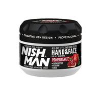Nishman Crema De Manos Y Rostro 300ml - Crema Hidratante, Nutritiva Y Nutritiva Para Una Piel Sana - Ideal Para Pieles Secas Y Sensibles (300ML, Pomgranate)