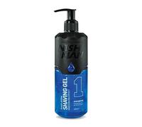 Nishman Gel De Afeitar : Para Una Experiencia De Afeitado Suave, Hidratante Y Cuidado: Protección Perfecta Para Una Piel Suave: Fragancia Fresca Y Duradera: Cuidado Masculino (01 - Energizing, 400ML)