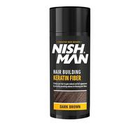 Nishman Hair Building Fibra de Queratina para el Cabello: Efecto Voluminoso Instantáneo para Cabello Fino: Potentes Fibras de Queratina para un Cabello de Aspecto más Grueso y un Aumento Instantáneo