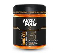 NISHMAN - HAIR GEL EXTRA KERATIIN COMPLEX 5 ULTRA HOLD GEL FIJADOR ULTRA FUERTE 750ml