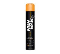 NISHMAN Laca para el Cabello 05 - Ultra Strong 400ml - Fijación Fuerte, Brillo & Larga Duración para Todo Tipo de Cabello - Ideal para Estilizar, Proteger & Uso Diario
