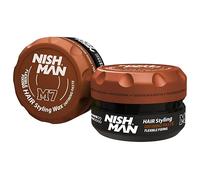 NISHMAN M7 Cera para Peinar - Defining Paste Flexible Fixing 100g - Acabado Mate, Fijación Media, Aspecto Natural & Flexible